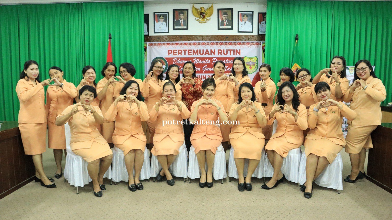 DWP Gunung Mas Gelar Pertemuan Rutin Sekaligus Perpisahan dengan Wakil Ketua I