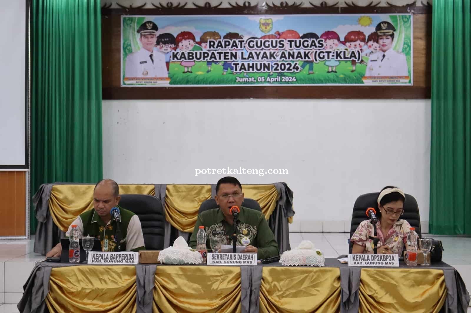 Pemda Gunung Mas Komitmen Wujudkan Kabupaten Layak Anak