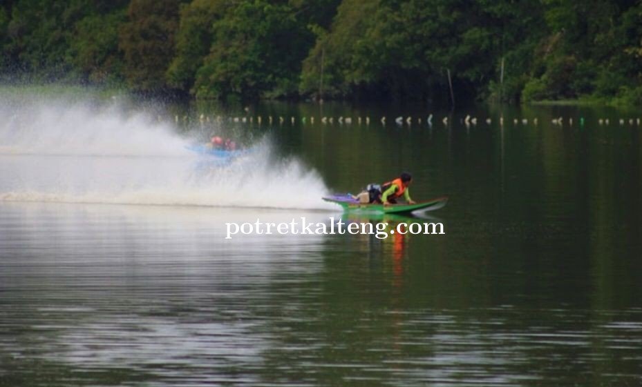 Katinting Open Race Tahun 2024 dilaksanakan Danau Sadar, Barito Selatan