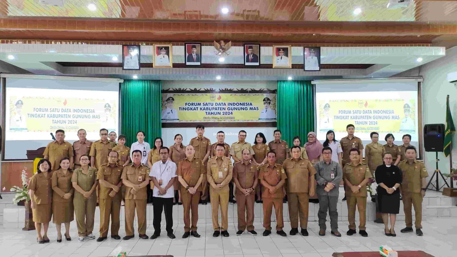 Forum Satu Data Indonesia Tingkat Kabupaten Gunung Mas 2024: Menuju Data Terpadu dan Akurat