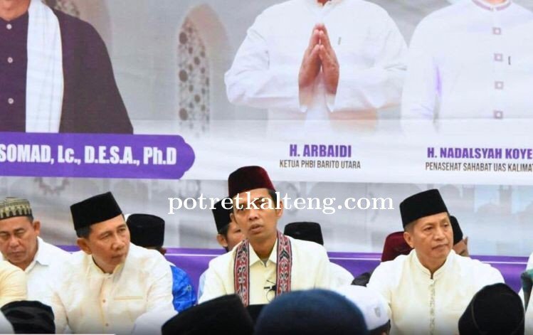 Tabligh Akbar UAS, Pj Bupati Barut: Doakan Kami, Agar Selalu Amanah Dalam Mengemban Tugas