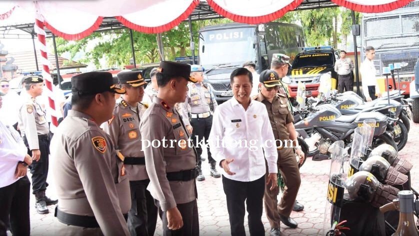 Wakapolda Kalteng Kunjungi Barut, Disambut Penjabat Bupati dan Jajaran