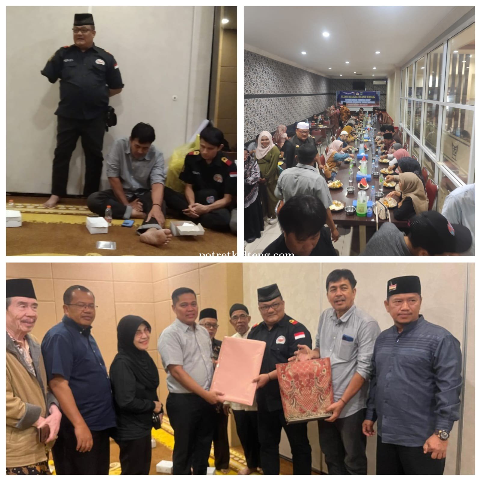 Jamuan Hangat Keluarga Paguyuban Saiyo Sakato Palangkaraya, Untuk Kontiingen Sumbar  Bukti Dukungan