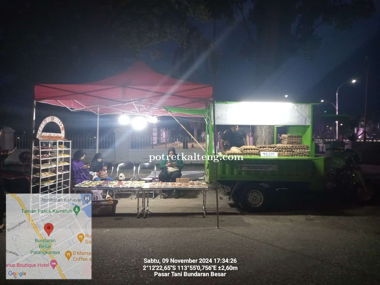 TPHP Prov. Kalteng Gelar Pasar Tani di Bundaran Besar Dukung Kesejahteraan Petani dan Penyediaan Pan