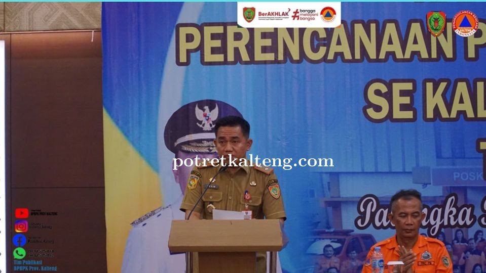 BPBPK Kalteng Gelar Rakor Perencanaan Penanggulangan Bencana Daerah Se-Kalteng