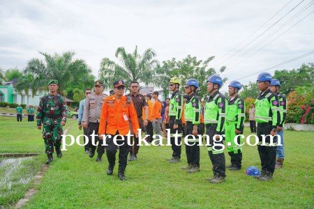 Siap Hadapi Cuaca Ekstrem, Pemkab Balangan Gelar Apel Siaga Batingsor