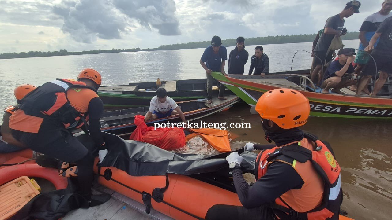Korban Kapal Pasir Tenggelam Di Sungai Kapuas Telah Ditemukan