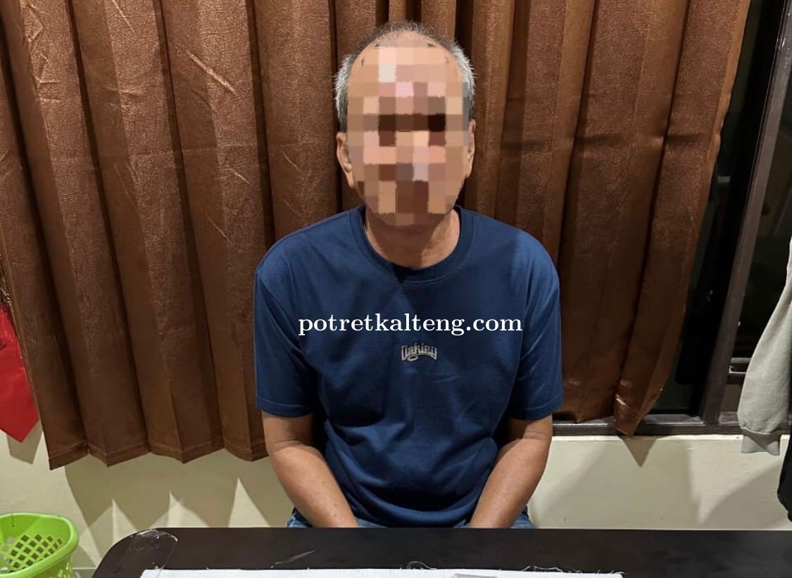 Miliki 8 Paket Sabu, Seorang Pria Paruh Baya Diamankan Satresnarkoba Polresta Palangka Raya