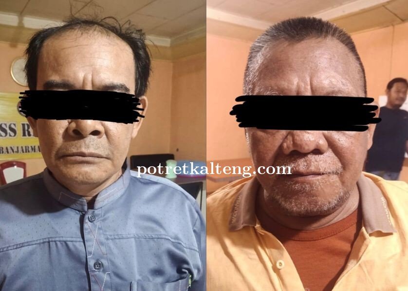 Satreskrim Polres Kapuas Bekuk Dua Pria Pelaku Hipnotis Gendam Dengan Modus Pengobatan Penyakit