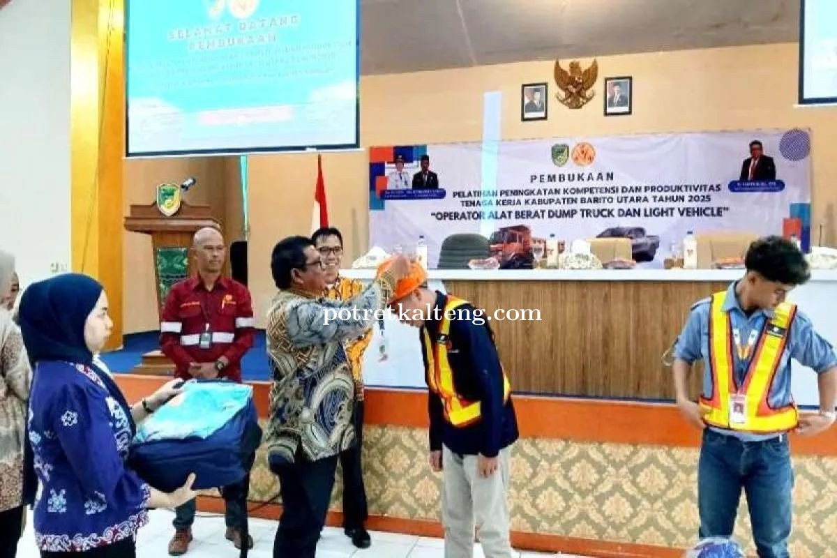 Pemkab Barito Utara Gelar Pelatihan Operator Alat Berat untuk Tingkatkan Daya Saing Tenaga Kerja Lok