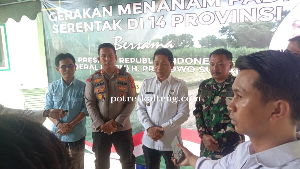 Bupati Balangan Dukung Gerakan Tanam Padi Serentak, Dorong Pertanian Milenial Inovatif