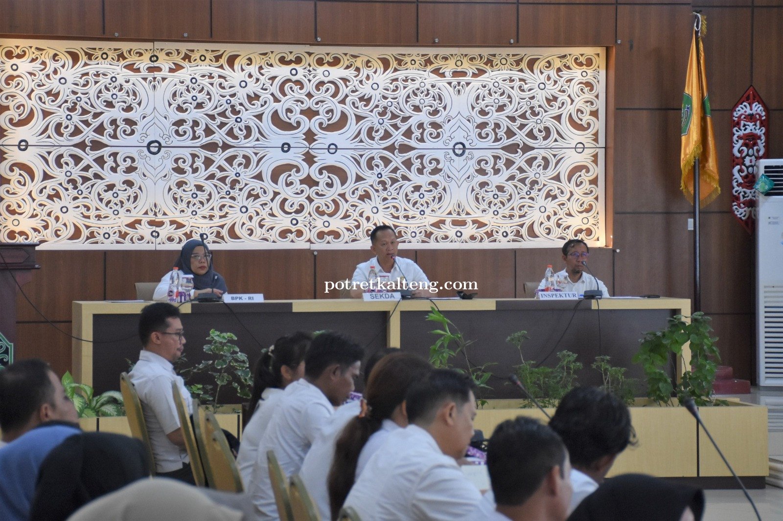 Pemkab Kapuas Gelar Entry Meeting Bersama BPK RI Perwakilan Kalteng