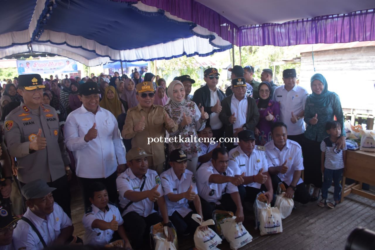 Bupati Kapuas Dampingi Gubernur Kalteng dalam Kunjungan Kerja di Kapuas Kuala