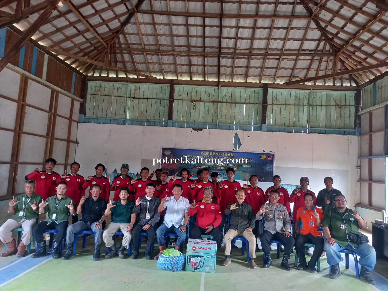 Antisipasi Karhutla, PT NAL dan Warga Desa Beruta Bentuk Masyarakat Peduli Api