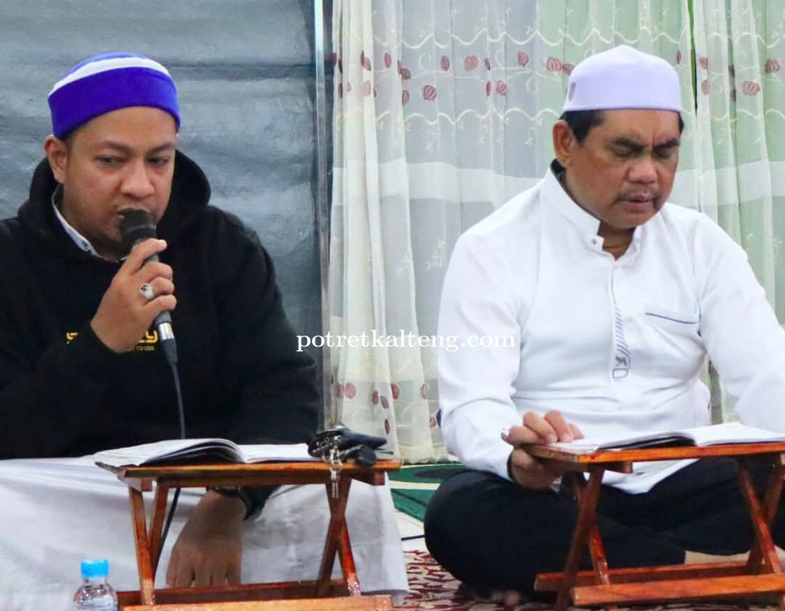 H. Shalahuddin Aktif Hadiri Pengajian Rutin di Masjid Baitul Ghafur Muara Teweh