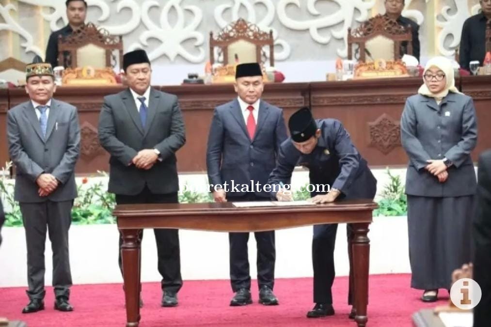 DPRD Kalteng Umumkan Gubernur dan Wakil Gubernur Terpilih Periode