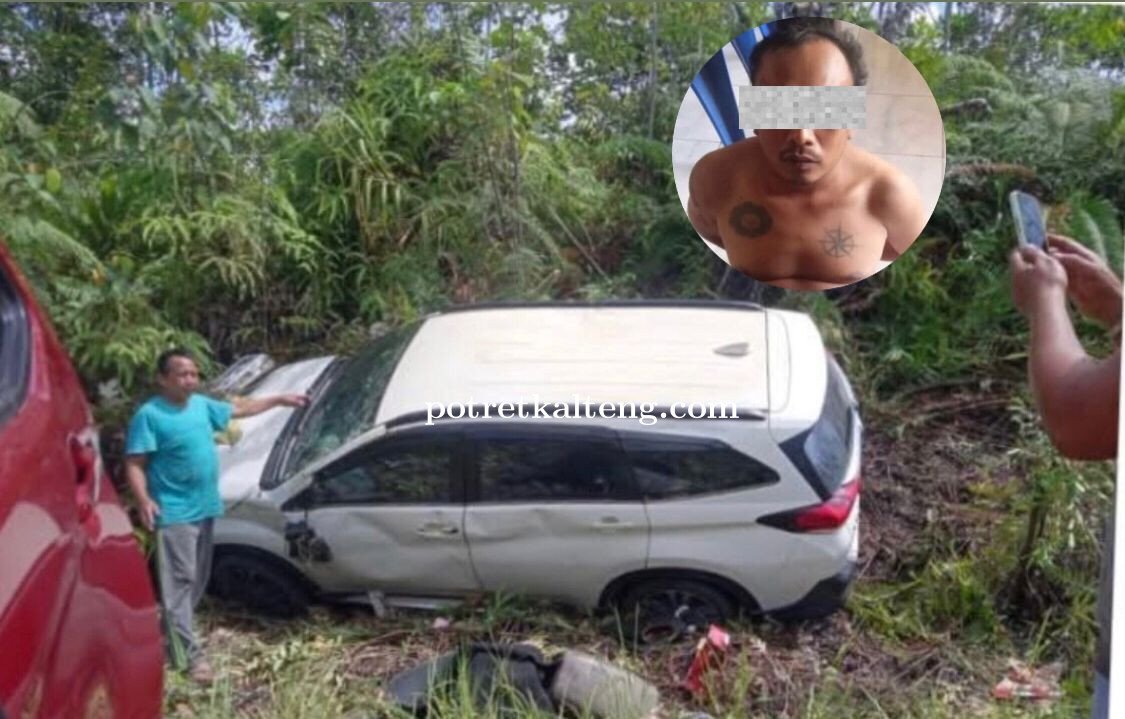 Nasib Apes Mobil Hilang !, Warga Desa Sikuy Temukan Kembali Mobilnya Setelah Pencuri Alami Kecelakaa