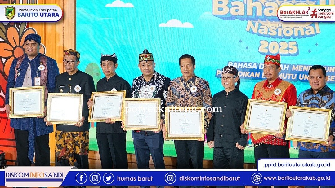 MEI     Barito Utara Torehkan Prestasi, Satu dari Tiga Kabupaten di Kalteng yang Terima Penghargaan