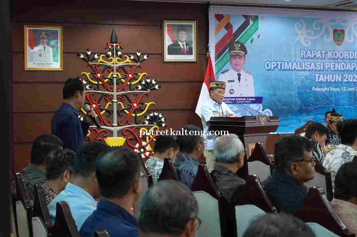 Pemprov Kalteng Dorong Digitalisasi Pajak dan Sinergi Lintas Sektor untuk Optimalkan PAD
