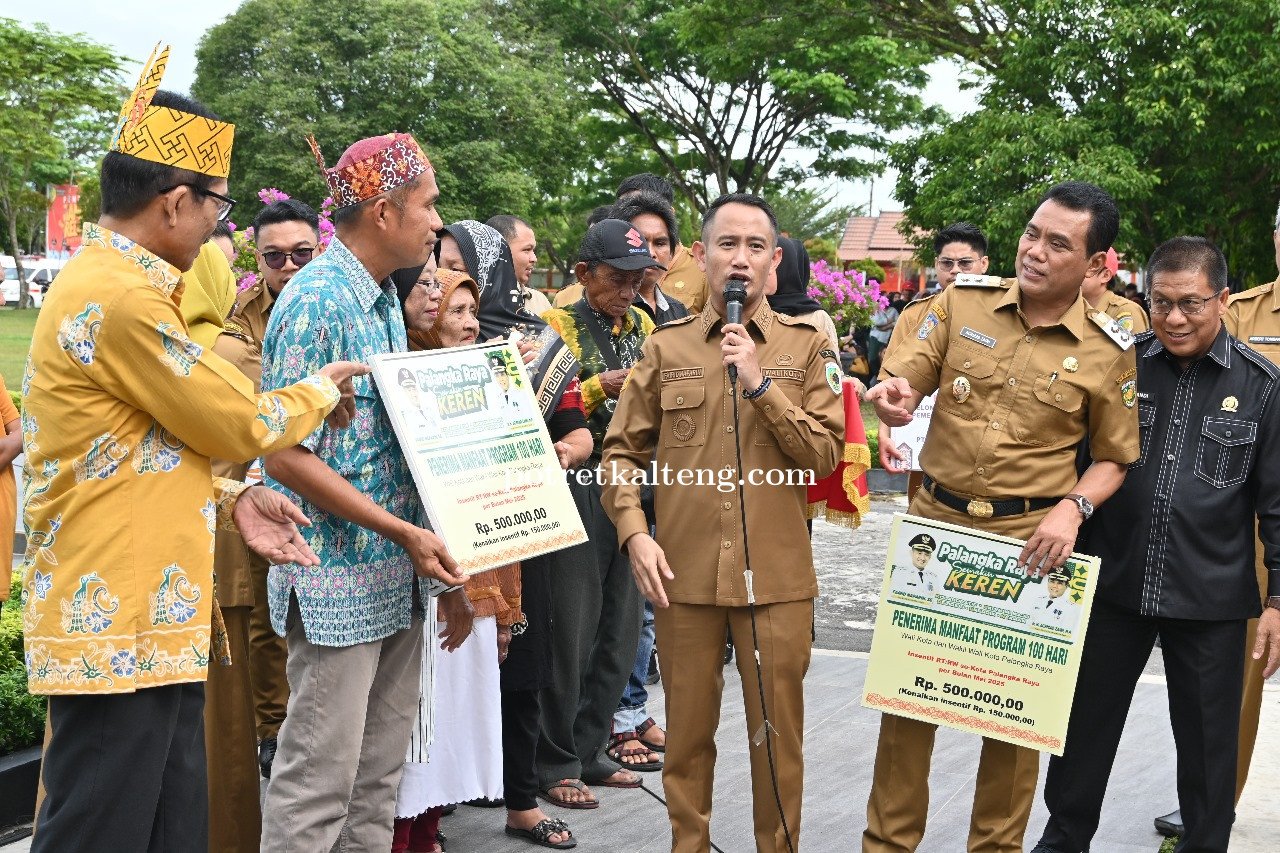 Pemkot Palangka Raya Naikkan Insentif RT/RW dan Tokoh Adat, Bagian dari Program 100 Hari Kerja