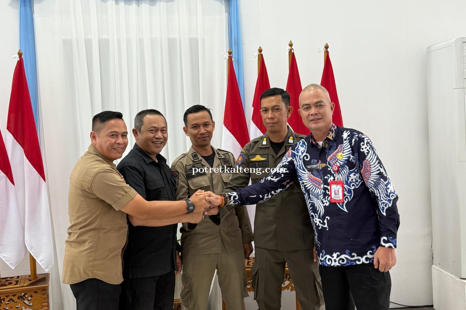 Insiden Pemukulan Oleh Oknum Binda Kalteng Terhadap Satpol PP Sepakat Berdamai