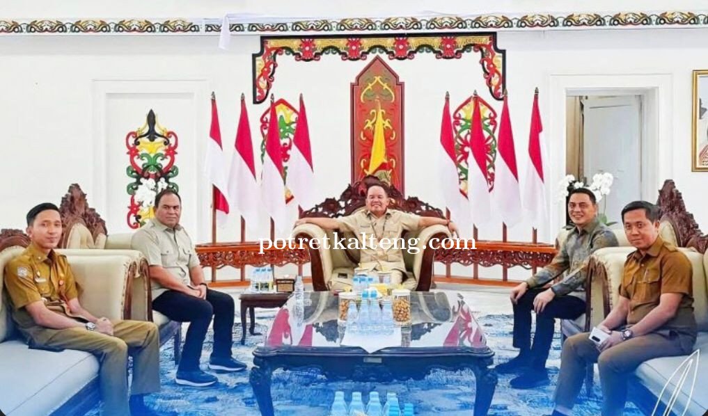 Lakukan Silaturahmi dengan Gubernur Kalteng, Muhammad Syauqie Jalin Sinergi Pusat dan Daerah
