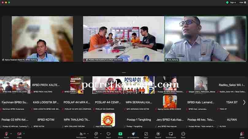 BPBD Kalteng Perkuat Pengawasan 77 Poslap Demi Cegah Karhutla