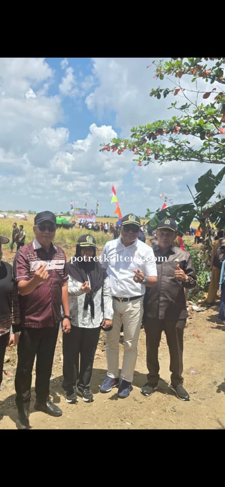 Legislator DPRD Kapuas H. Pahmi Apresiasi Panen Raya di Kapuas Timur