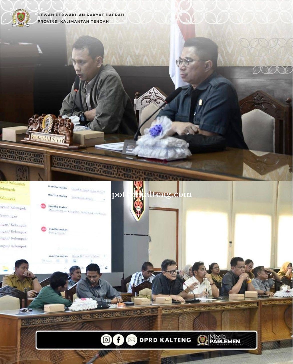 Parlemen Kalteng Fokus Perkuat Agenda Kerja 2026 Lewat Rapat Gabungan