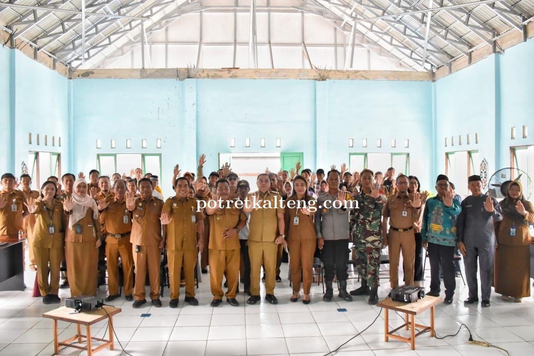 Desa Bungai Jaya Masuk Penilaian Desa Percontohan Antikorupsi Tahun 2025