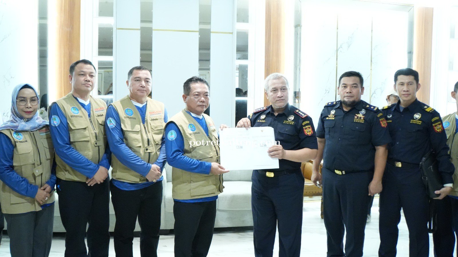 Bupati Kapuas HM Wiyatno Terima Hibah Tanah dari Bea Cukai, Akan Dijadikan Mushola Umum