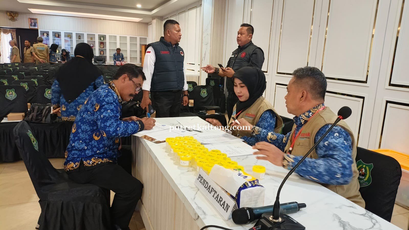 Deteksi Dini Narkotika: Pejabat Eselon II dan III Kapuas Jalani Tes Urine BNN