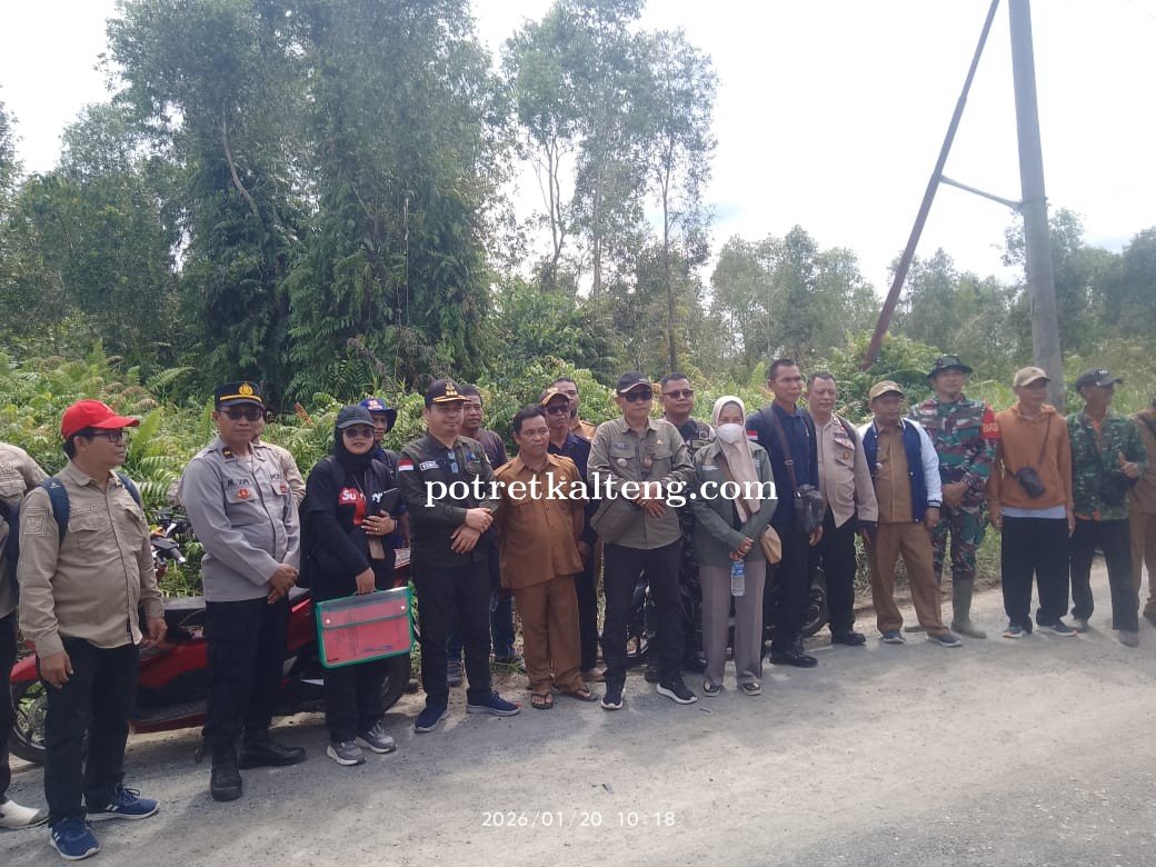 Tertib Administrasi, Pemkab Kapuas Gelar Survei Lapangan Batas Desa di Basarang dan Kapuas Barat