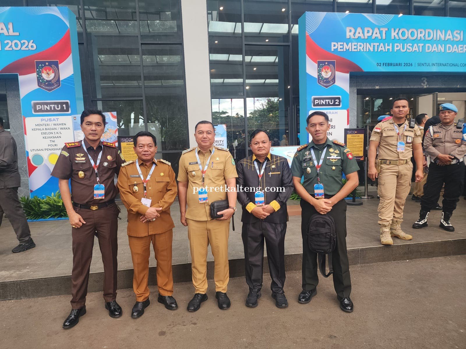 Bupati dan Wakil Bupati Kapuas Ikuti Rakornas 2026 di SICC Bogor