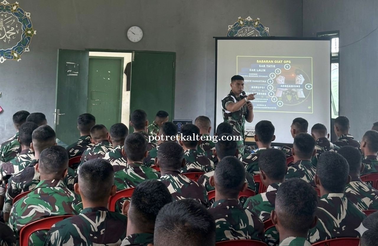 Cegah Pelanggaran Prajurit, Subdenpom XVIII/1-3 Kaimana Gelar Sosialisasi Operasi Gaktib dan Yustisi