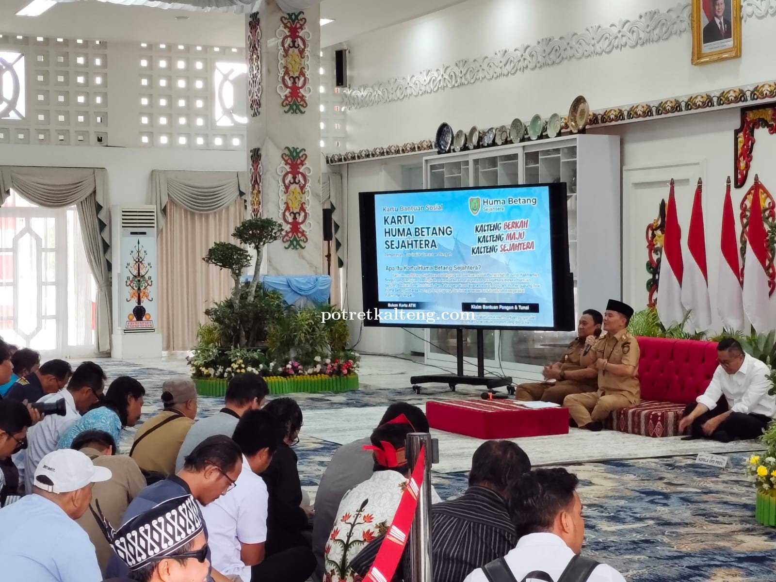 Gubernur Kalteng Sosialisasikan Kartu Huma Betang Sejahtera untuk Perluas Bantuan Sosial