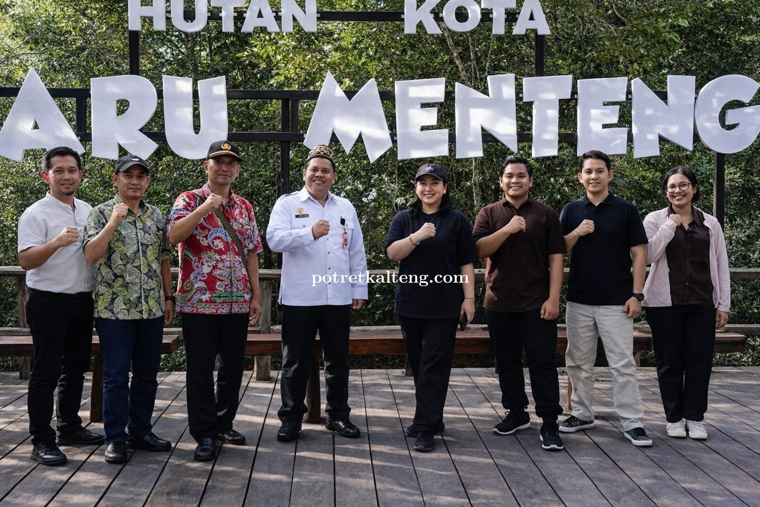 Disbudpar Kalteng Tinjau Destinasi Wisata Palangka Raya Jelang Libur Idulfitri