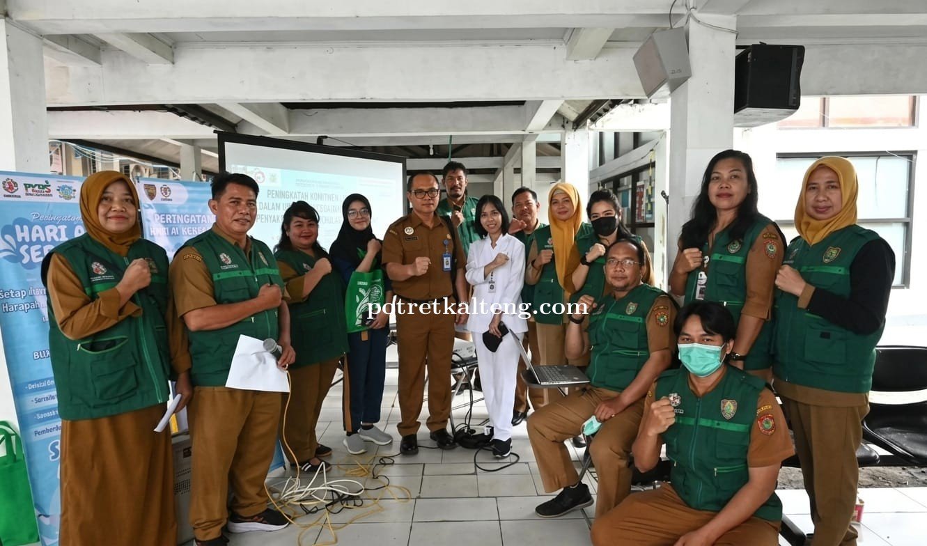 RSUD Doris Sylvanus Edukasi Pentingnya Air Bersih Jelang Hari Air Sedunia