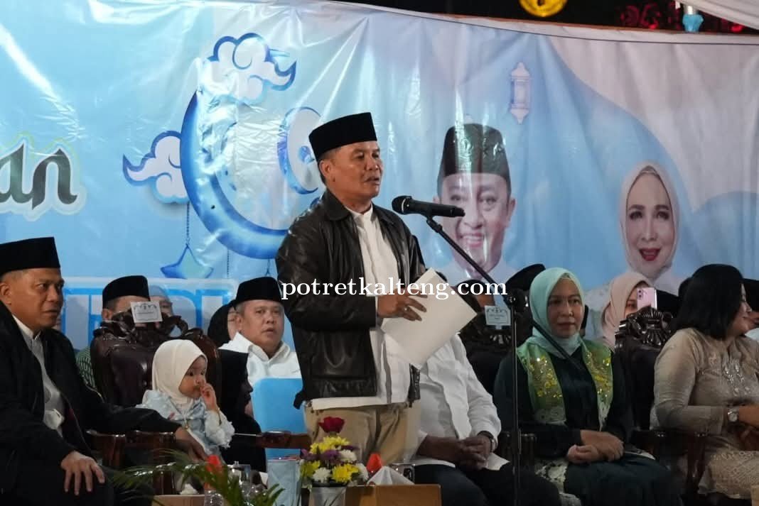 Takbir Menggema, Gubernur Kalteng Lepas Pawai Akbar Idulfitri di Bundaran Besar
