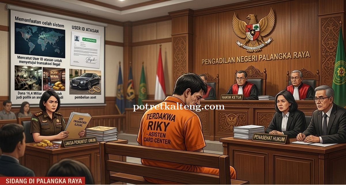 Manipulasi Sistem IT dan Reset Password, Eks Asisten Card Center BPD Kalteng Terancam Hukuman Berat