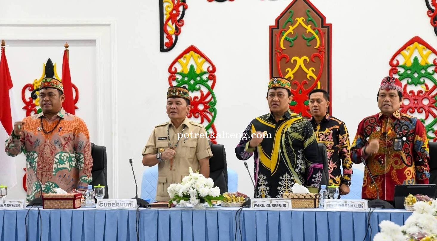 Gubernur Agustiar Sabran Tegas! Bank Kalteng Diminta Maksimalkan Layanan dan Kawal KHBS