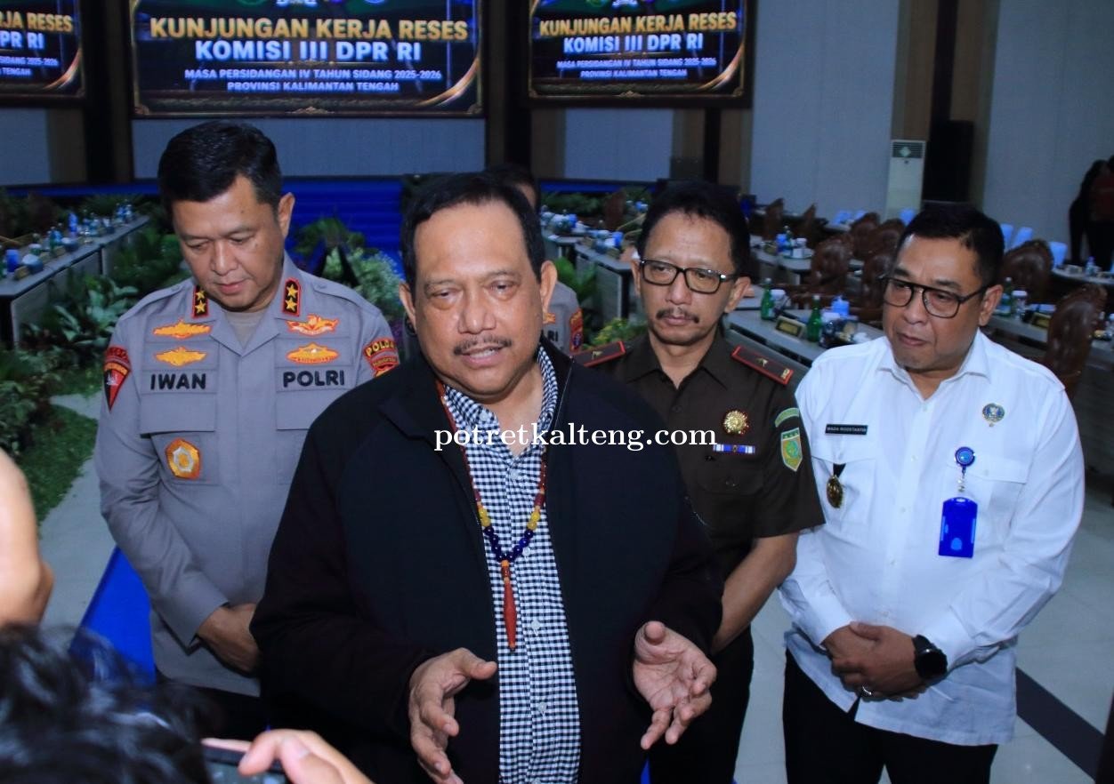 Komisi III DPR RI Evaluasi Kinerja Penegak Hukum di Kalteng, Soroti Narkoba hingga Tambang Ilegal
