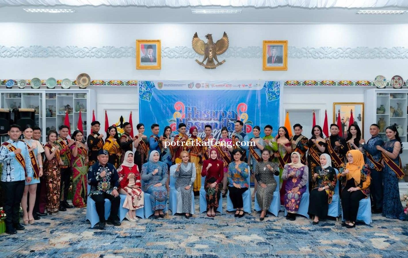 Jamuan Hasupa Hasundau Warnai Pemilihan Jagau dan Nyai Kalteng 2026