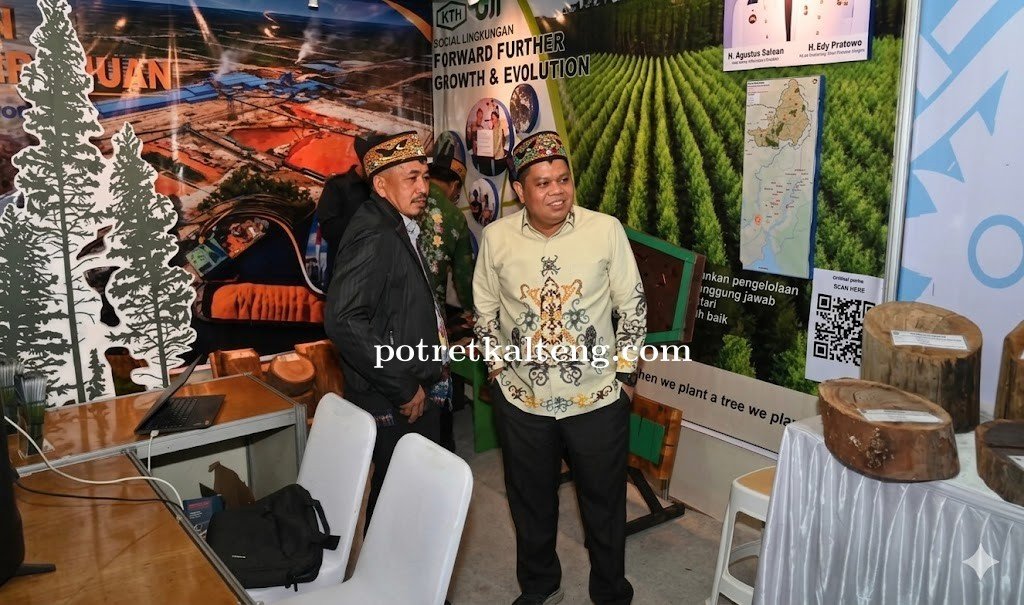 PESONA STAND DINAS KEHUTANAN WARNAI PEMBUKAAN KALTENG EXPO 2026