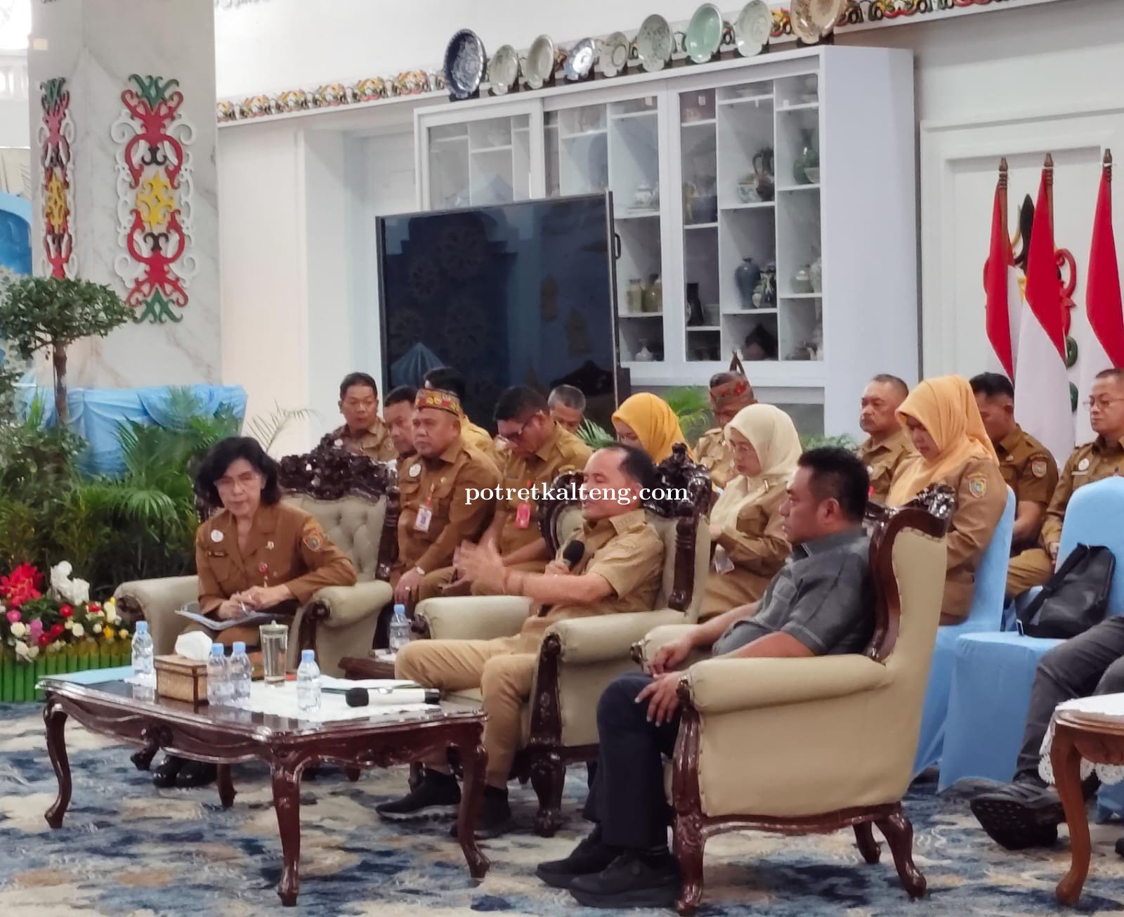 Gubernur Kalteng Soroti Pola Kerja OPD \'ABS\'  dalam Proyek Cat Jalan