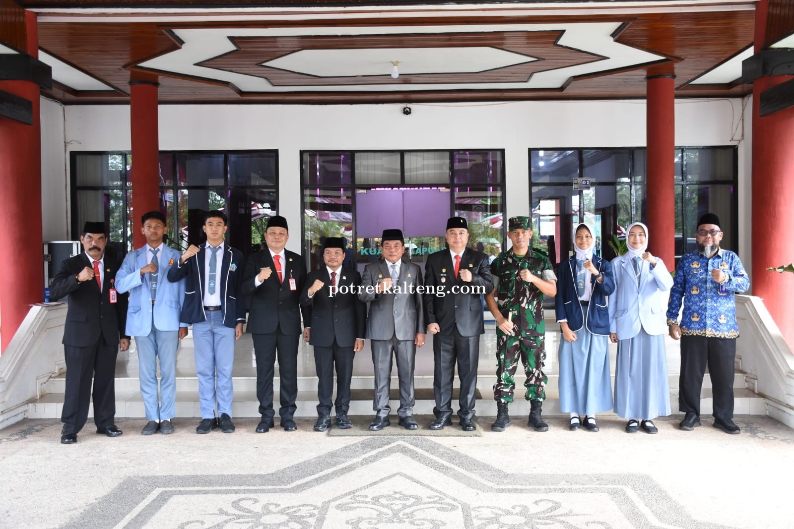 Bupati Kapuas Minta Calon Paskibraka Jaga Kedisiplinan dan Harumkan Nama Daerah
