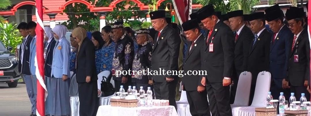 Wakil Ketua II DPRD Kapuas Hadiri Upacara Peringatan Hari Lahir Pancasila di Kantor Bupati