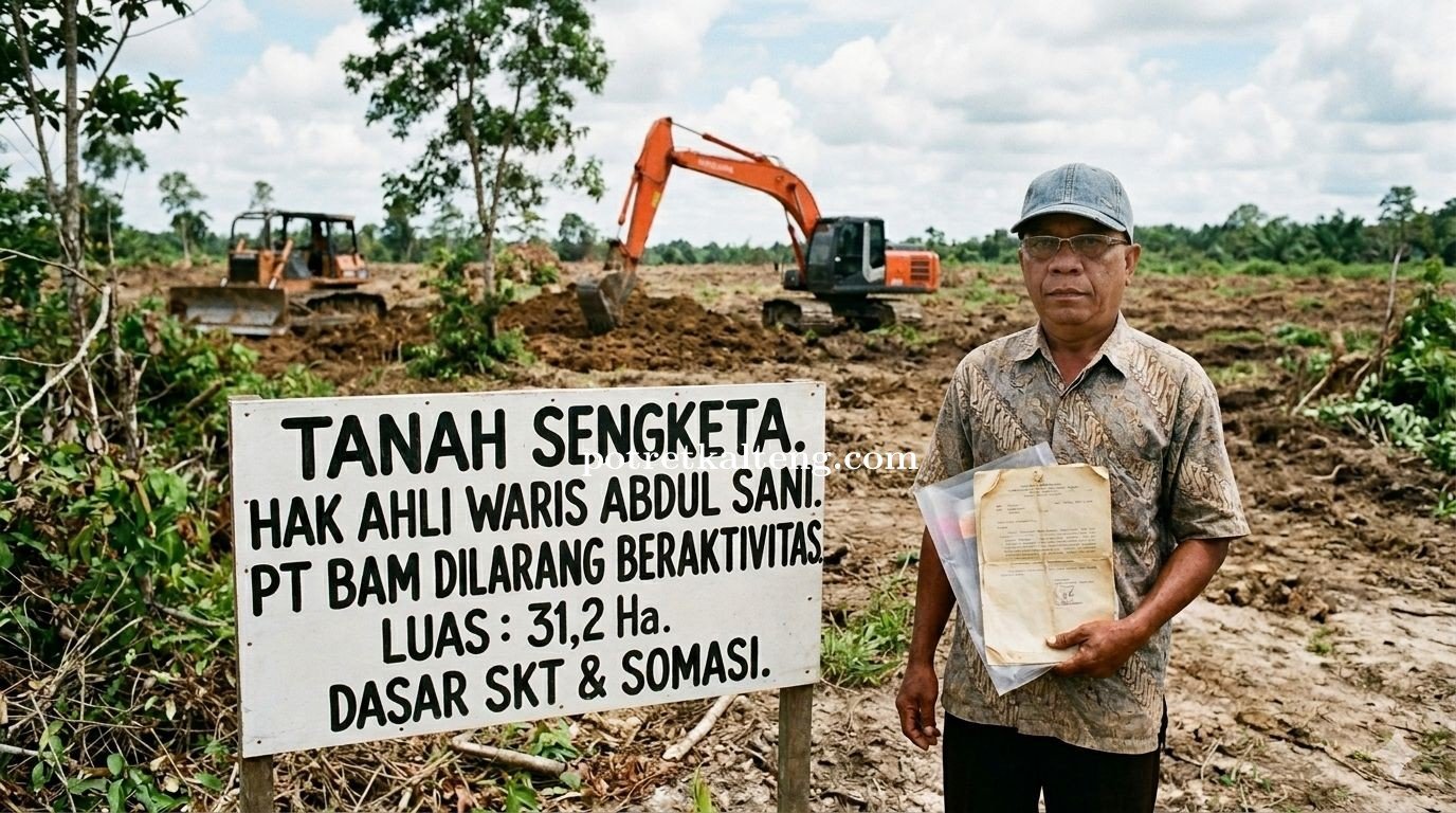 Sengketa Lahan 18 Hektare, Ahli Waris Abdul Sani Layangkan Jawaban Somasi ke PT BAM