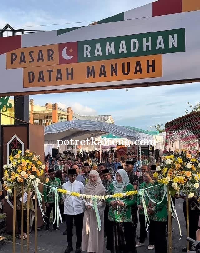 Pasar Ramadan Datah Manuah Resmi Dibuka, Pemkot Perkuat Ruang Promosi UMKM