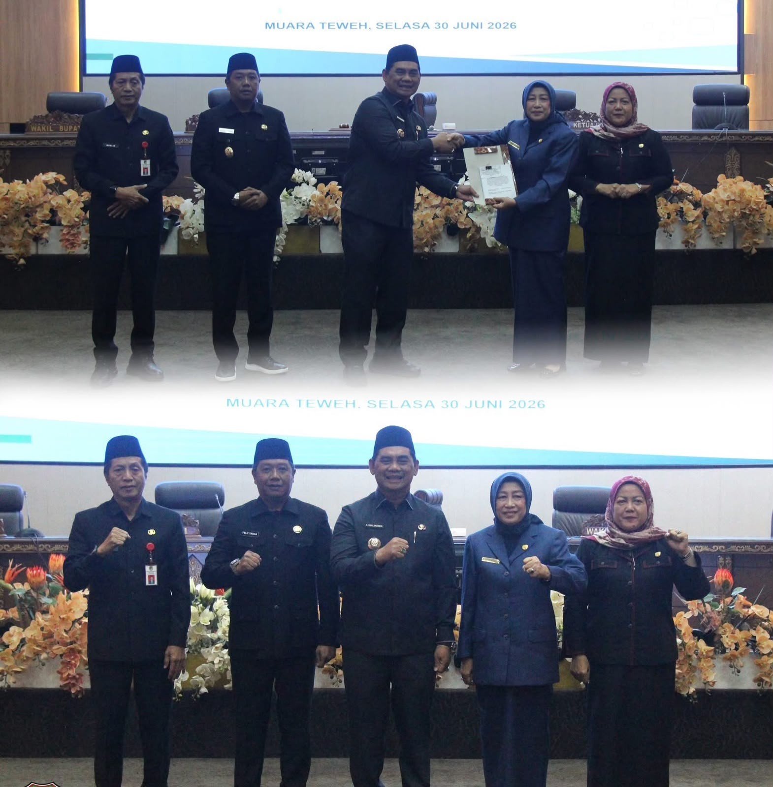 Rapat Paripurna DPRD Barito Utara Bahas Pertanggungjawaban APBD 2025